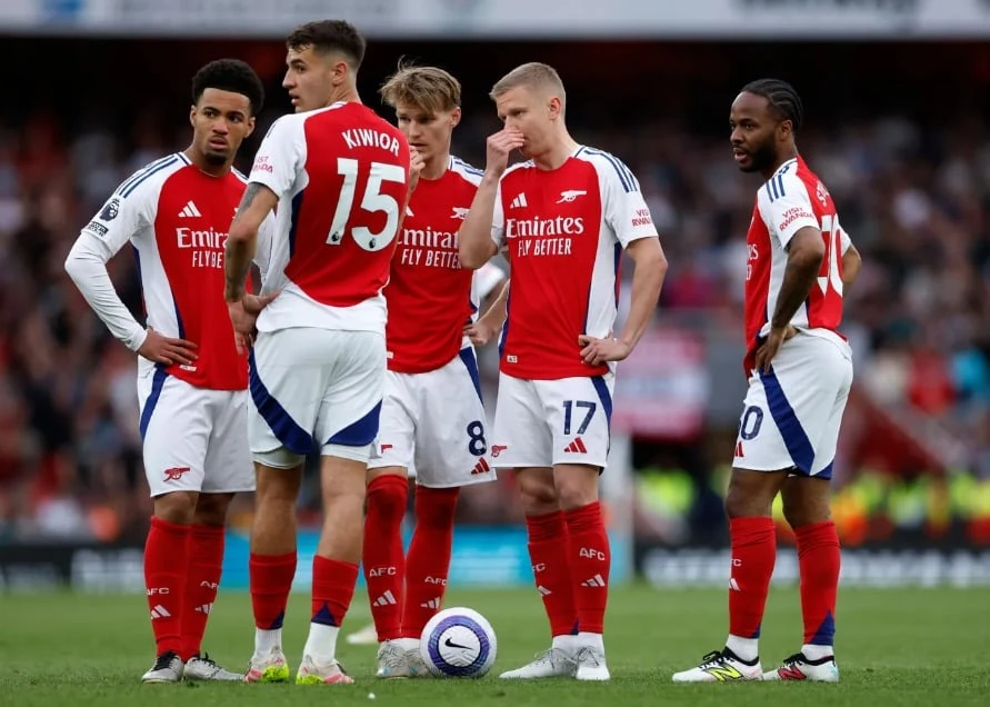 vị trí thứ 2,arsenal,Premier League