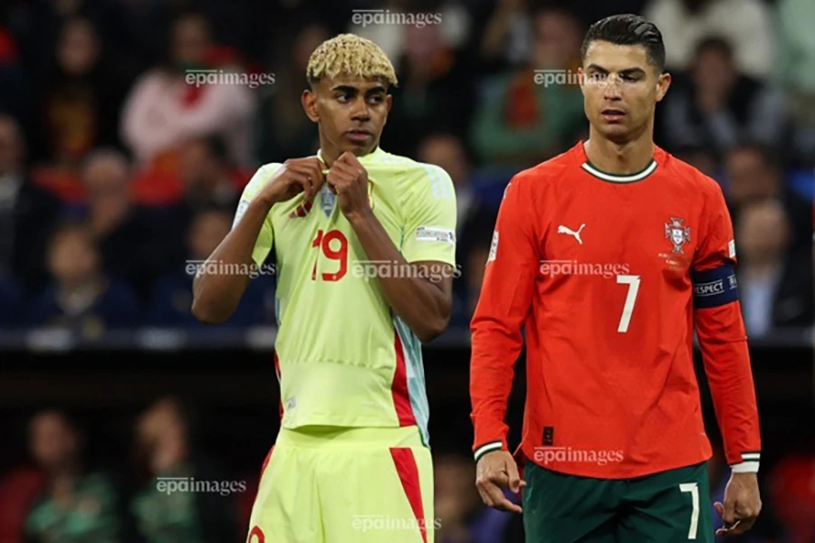 Con trai của Ronaldo nhận xét tàn nhẫn về Yamal,RONALDO,YAMAL