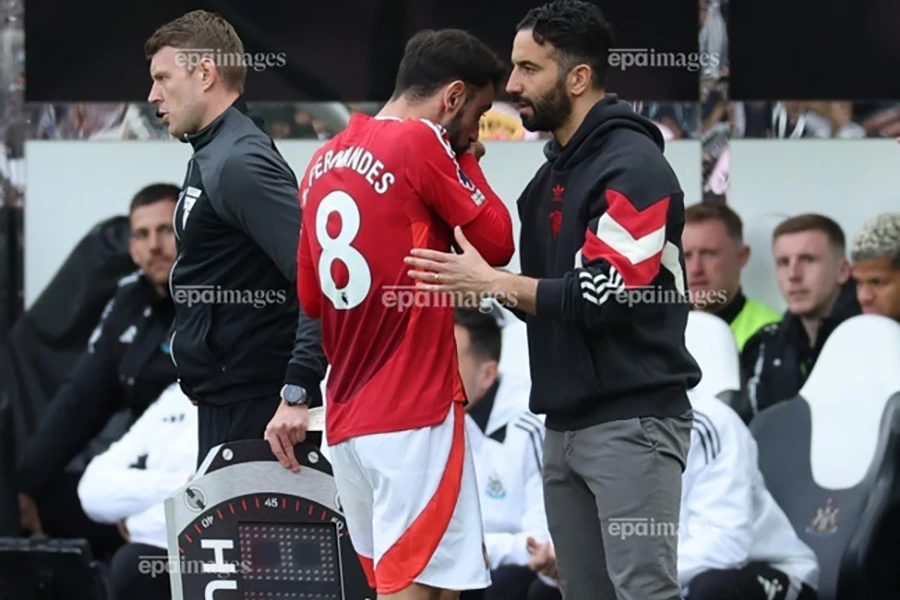 Amorim và Bruno Fernandes đồng tình về khoảnh khắc gây tranh cãi giữa Arsenal và MU,MU,Arsenal,Bruno Fernandes,Amorim