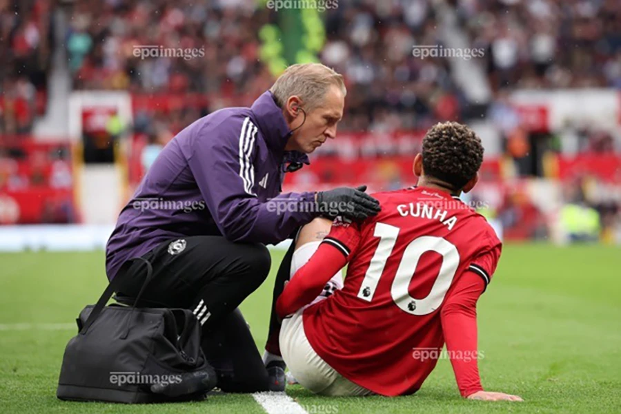 MU chịu tổn thất lớn vì chấn thương của Cunha,MU,CUNHA