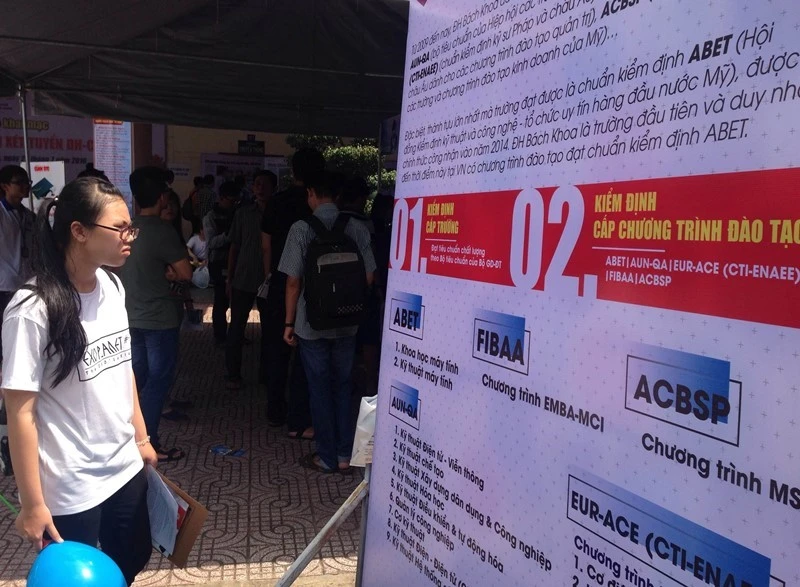 Điểm chuẩn trúng tuyển vào Trường ĐH Bách khoa TP.HCM ảnh 1 Điểm chuẩn trúng tuyển vào Trường ĐH Bách khoa TP.HCM ảnh 1