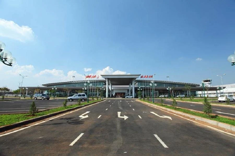 Cuộc diễn tập được tổ chức tại sân bay Buôn Ma Thuột, tỉnh Đắk-Lắk. Ảnh: Sân bay Buôn Ma Thuột.