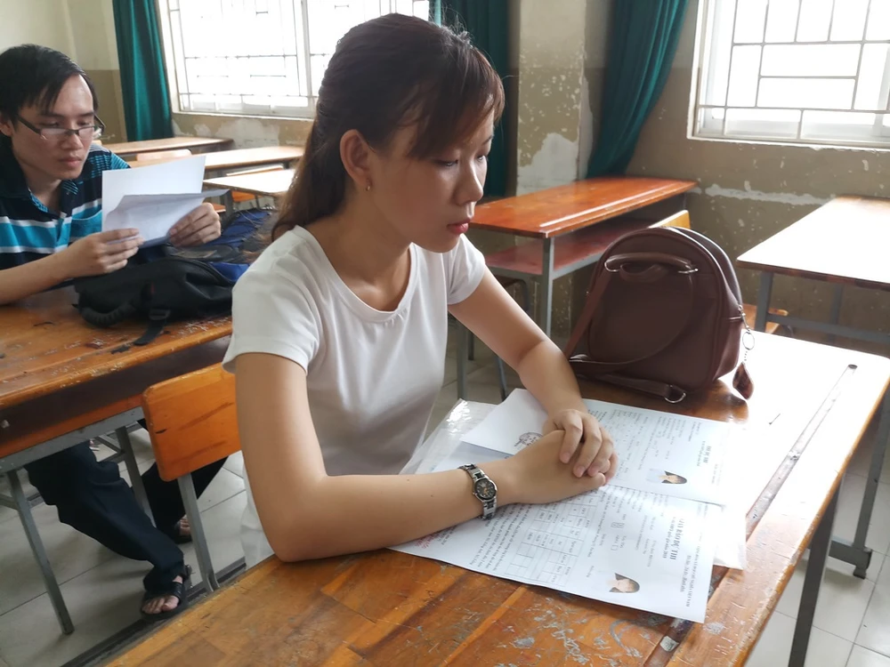 TP.HCM: Hơn 78.000 thí sinh làm thủ tục dự thi THPT Quốc gia ảnh 1