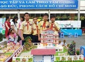 Học sinh tự thiết kế mô hình biệt thự đẹp như mơ 