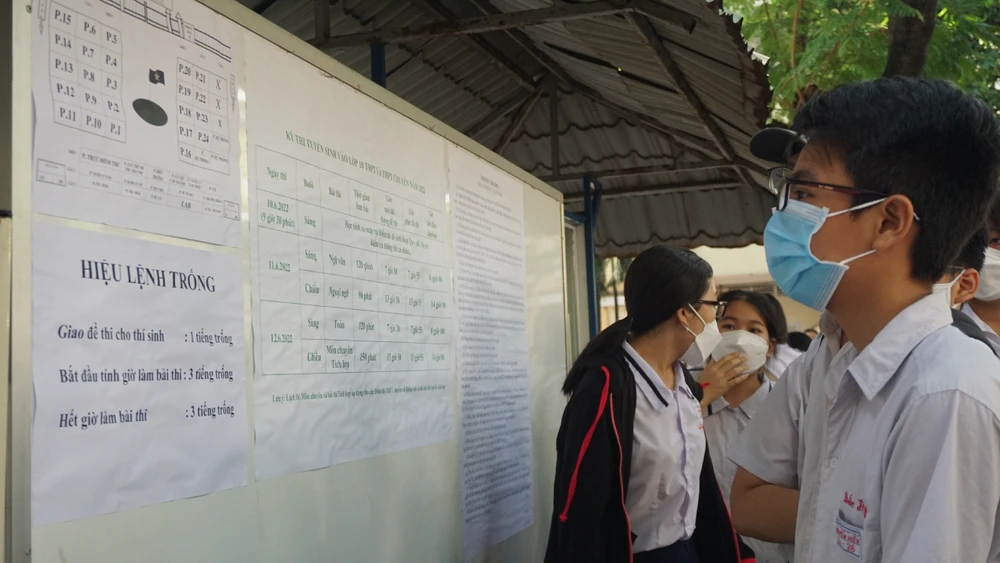 Thông tin mới nhất về kỳ thi tuyển sinh vào lớp 10 tại TP.HCM