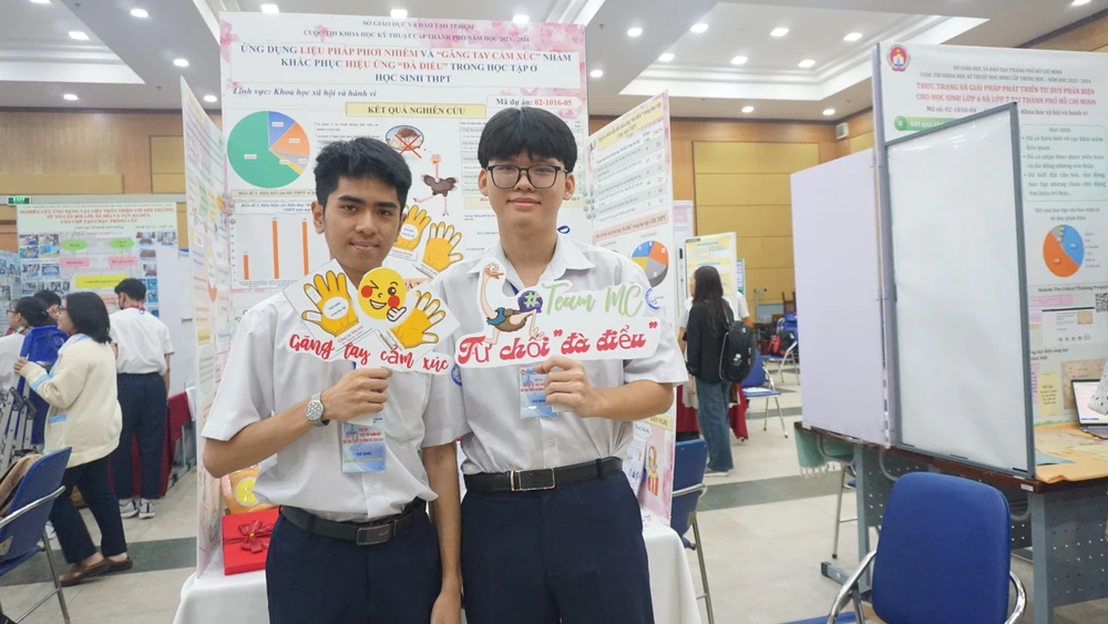 Nhiều điểm mới trong cuộc thi khoa học kỹ thuật tại TP.HCM