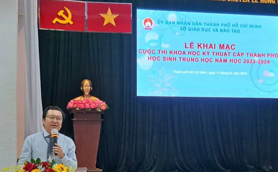 Nhiều điểm mới trong cuộc thi khoa học kỹ thuật tại TP.HCM