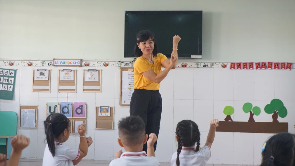 dạy trước chương trình lớp 1