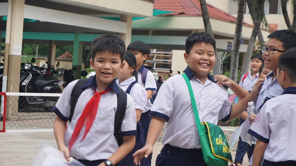 Khảo sát vào lớp 6