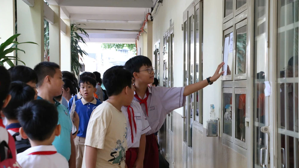 khảo sát vào lớp 6