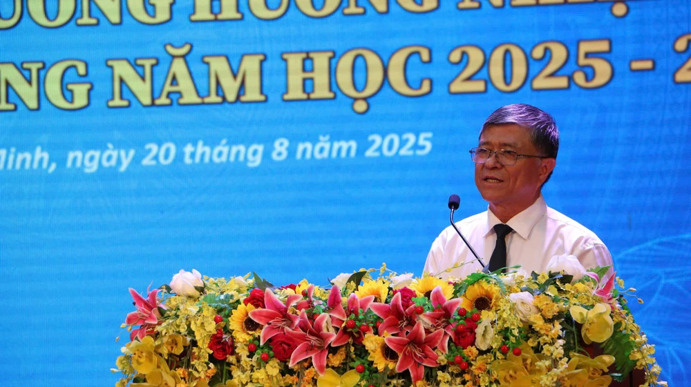 Giám đốc Sở GD&ĐT TP.HCM