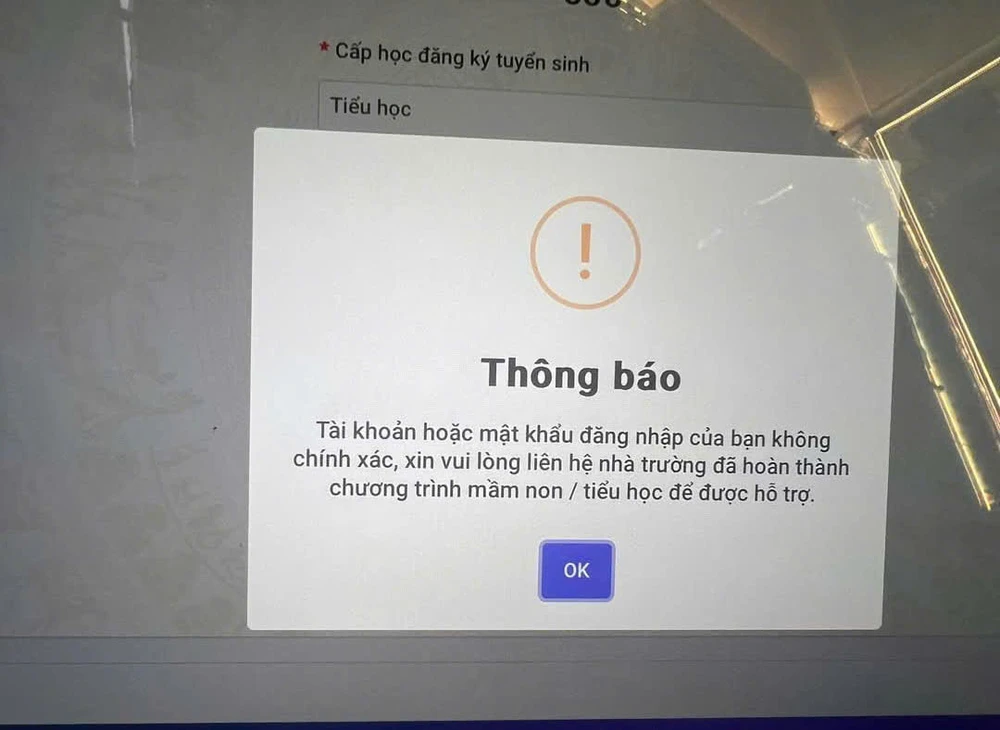 tuyển sinh đầu cấp