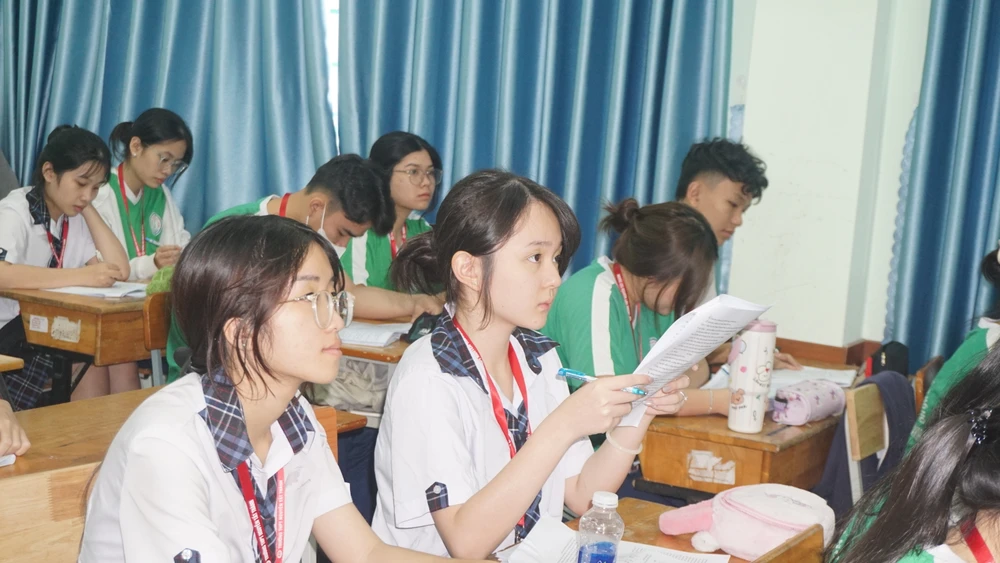thi thử tốt nghiệp