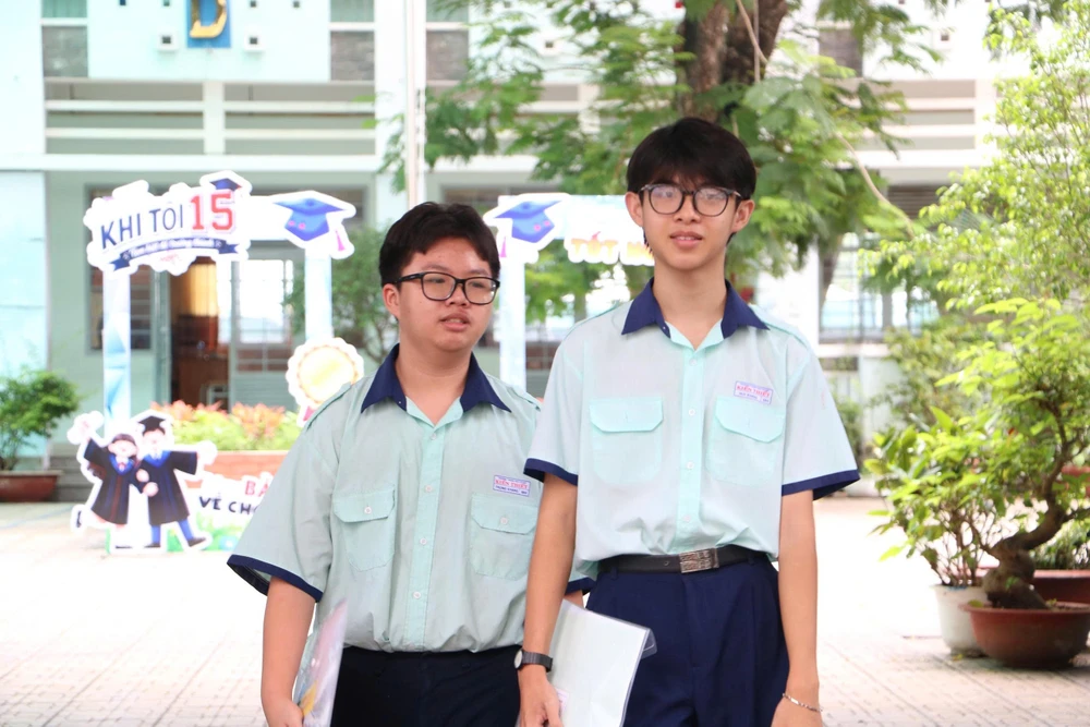 điểm thi lớp 10