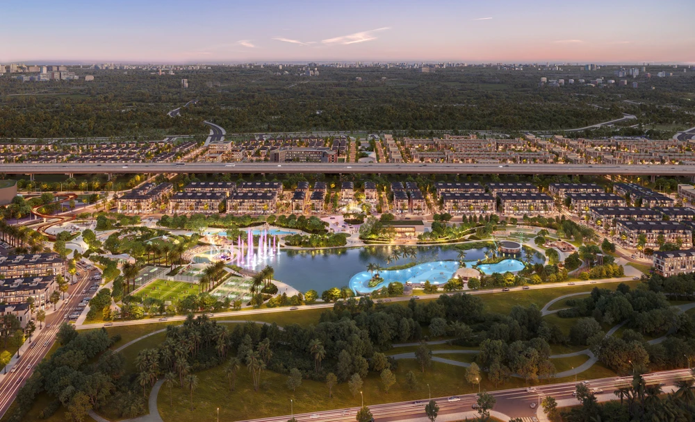 Thanh Phú Centre Point có mật độ xây dựng khoảng 14,41%, ưu tiên phần lớn diện tích cho cảnh quan sinh thái và hệ thống tiện ích cao cấp..jpg