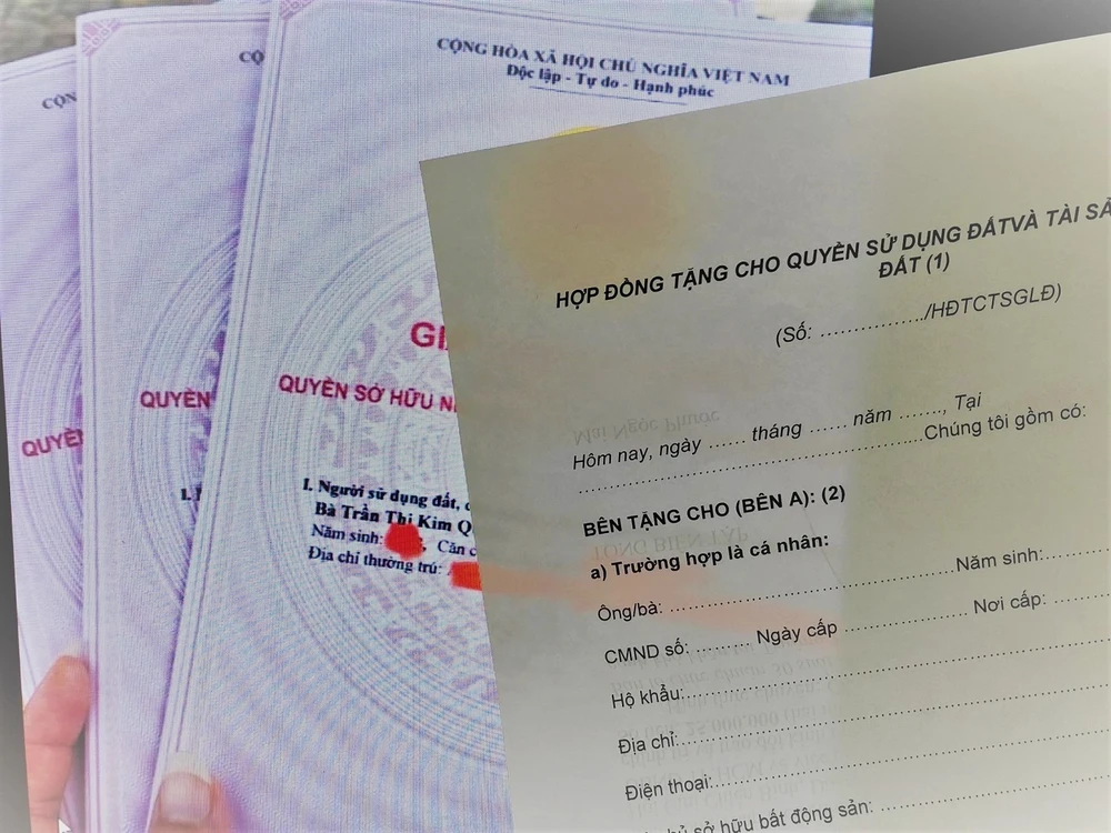 Nhà đang thế chấp được quyền tặng cho khi được sự đồng ý của bên nhận thế chấp. Ảnh: NGUYỄN CHÍNH