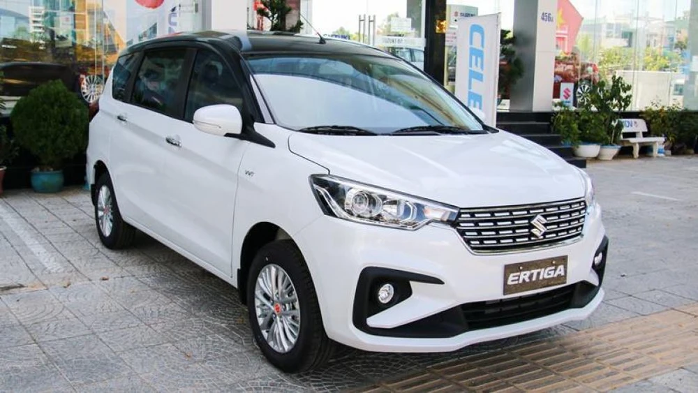 Suzuki Ertiga đã bán ra với hai bản nâng cấp có giá 499 và 555 triệu đồng.