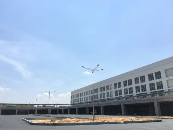 Các hạng mục trong và ngoài nhà ga đã hoàn thiện theo quy chuẩn.