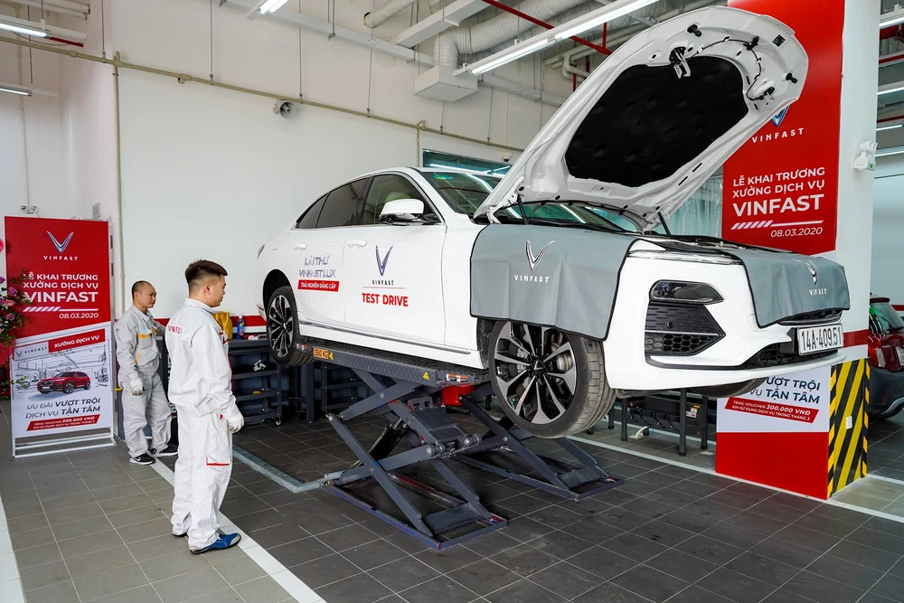 18 xưởng dịch vụ chính thức đi vào hoạt động từ ngày 8-3-2020. 