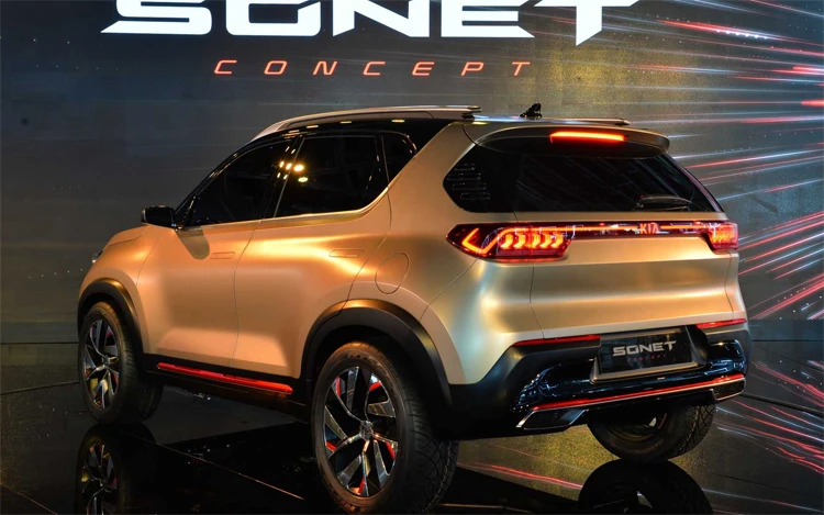 Kia Sonet sẽ là một đối thủ đáng gườm cùng Hyundai Kona.