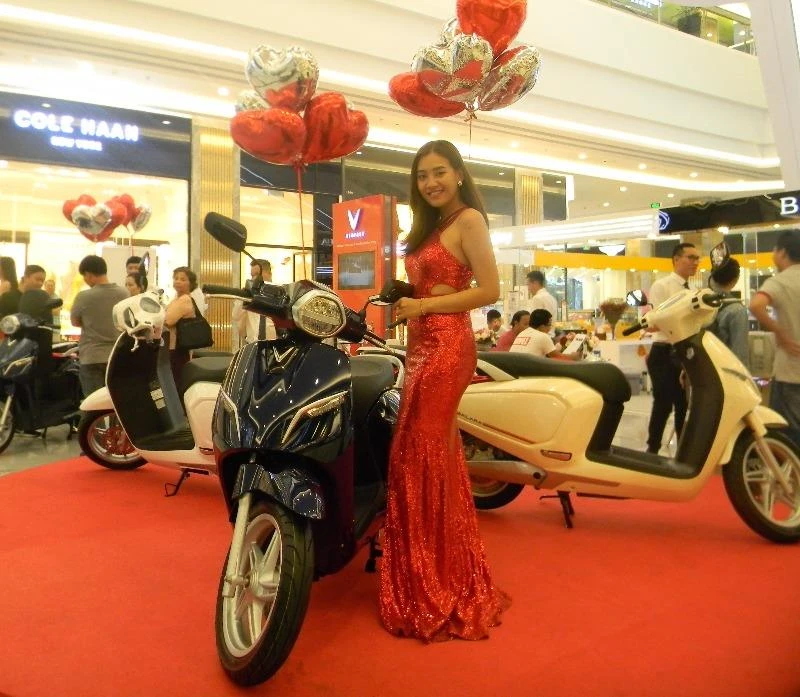 Xe máy điện VinFast góp phần bảo vệ môi trường không khí.