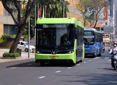 Xe buýt điện Vinbus chính thức chạy tại TP.HCM từ 2022