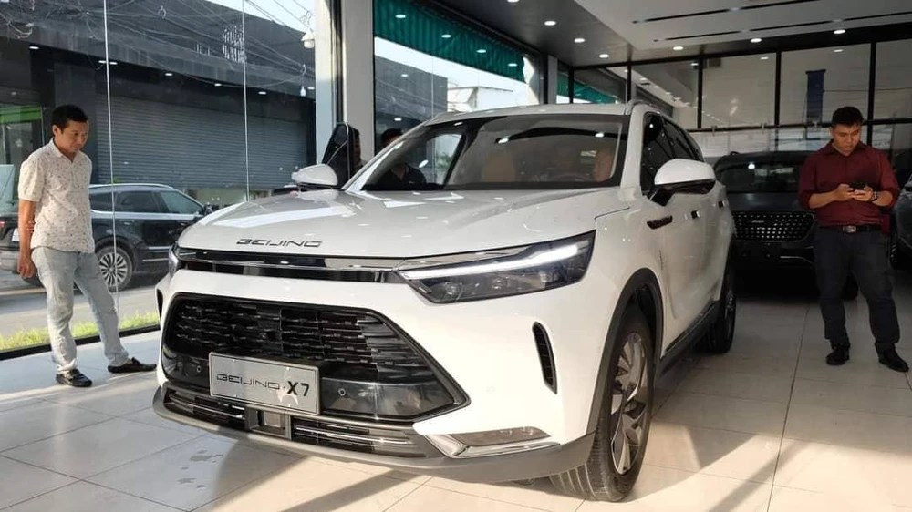 Xe từ Trung Quốc là 2,21 nghìn chiếc, giảm 43,8% so với quý I năm 2021.