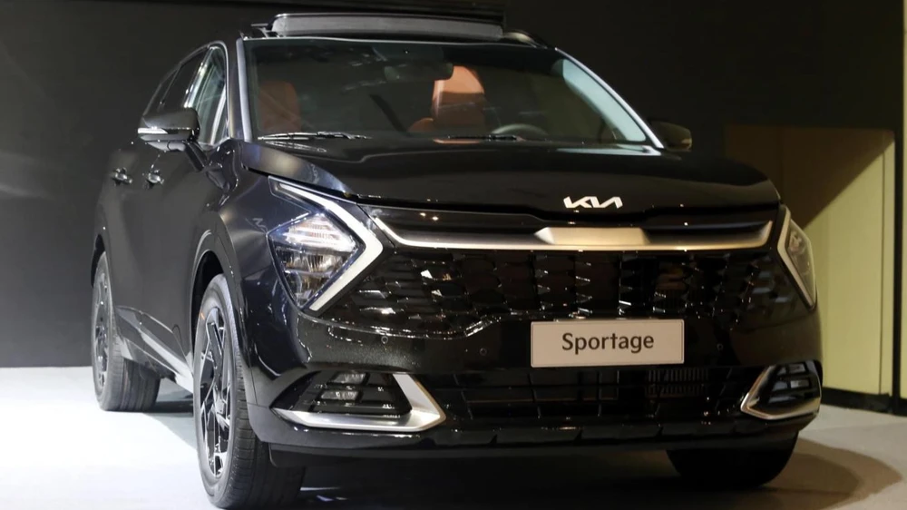 Kia Sportage cũng được nhiều người dùng ngóng đợi.