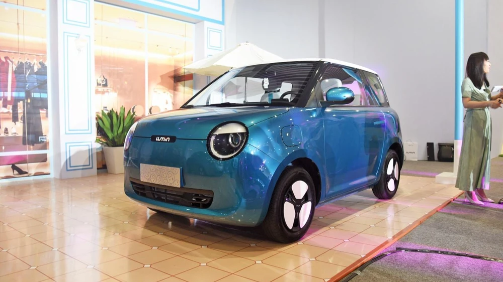 Thêm mẫu xe điện mini cạnh tranh cùng Wuling Mini EV, Chery QQ Ice Cream. Ảnh: Carnewschina