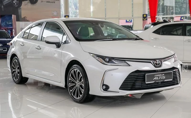 Toyota Corolla Altis 2022: 6,5 lít/100km.