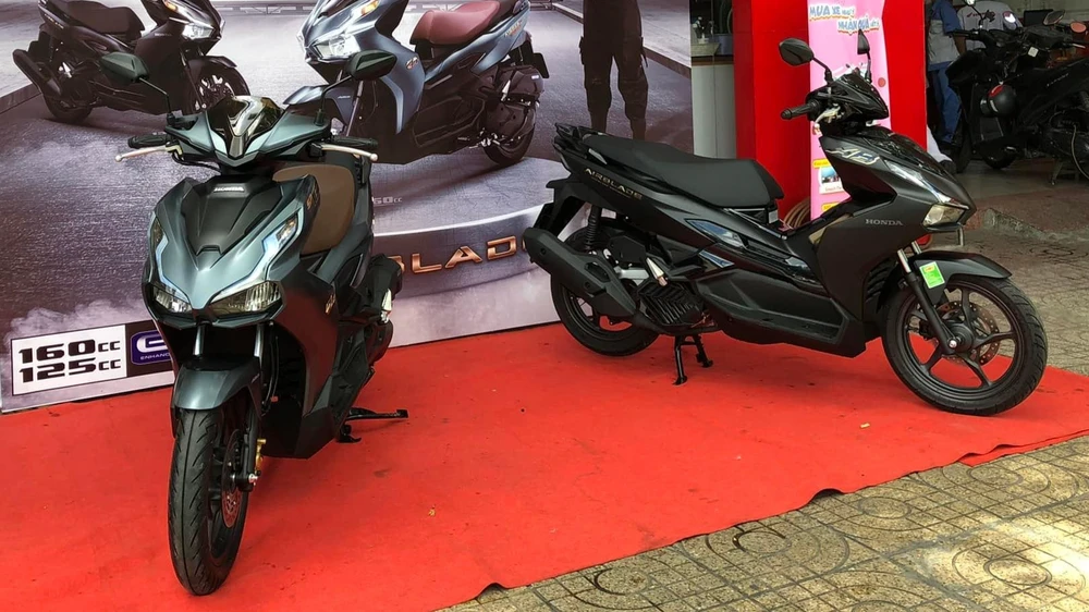 Hiện các đại lý đang bán Honda Air Blade 160 với mức chênh lệch với giá niêm yết từ 6 triệu đồng.