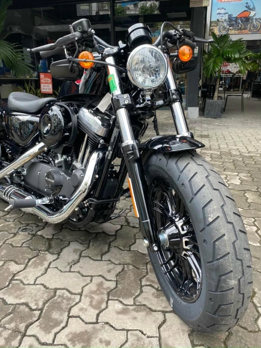 Phần đầu mãnh lực của Harley Davison 48. Ảnh: ĐK