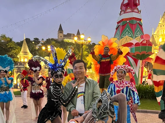 Không khí Noel tại Vinpearl Nha Trang.