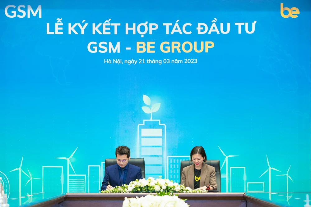 Công ty Cổ phần Di chuyển Xanh và Thông minh (GSM) và Be Group đã ký kết thoả thuận hợp tác đầu tư.