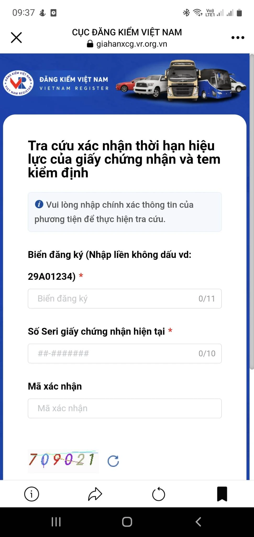 Website đang được người dân truy cập thay thế cho app TTDK.