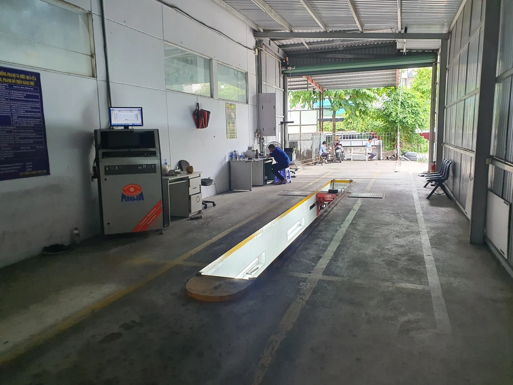 Các đăng kiểm viên có thời gian nghỉ ngơi nhiều hơn trước. Ảnh: TN