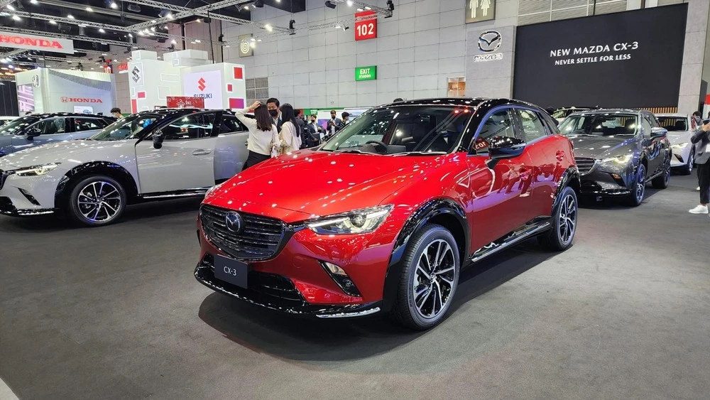 Hình ảnh về Mazda CX-3 được mọi người chia sẻ trên các trang mạng xã hội. Ảnh: MXH