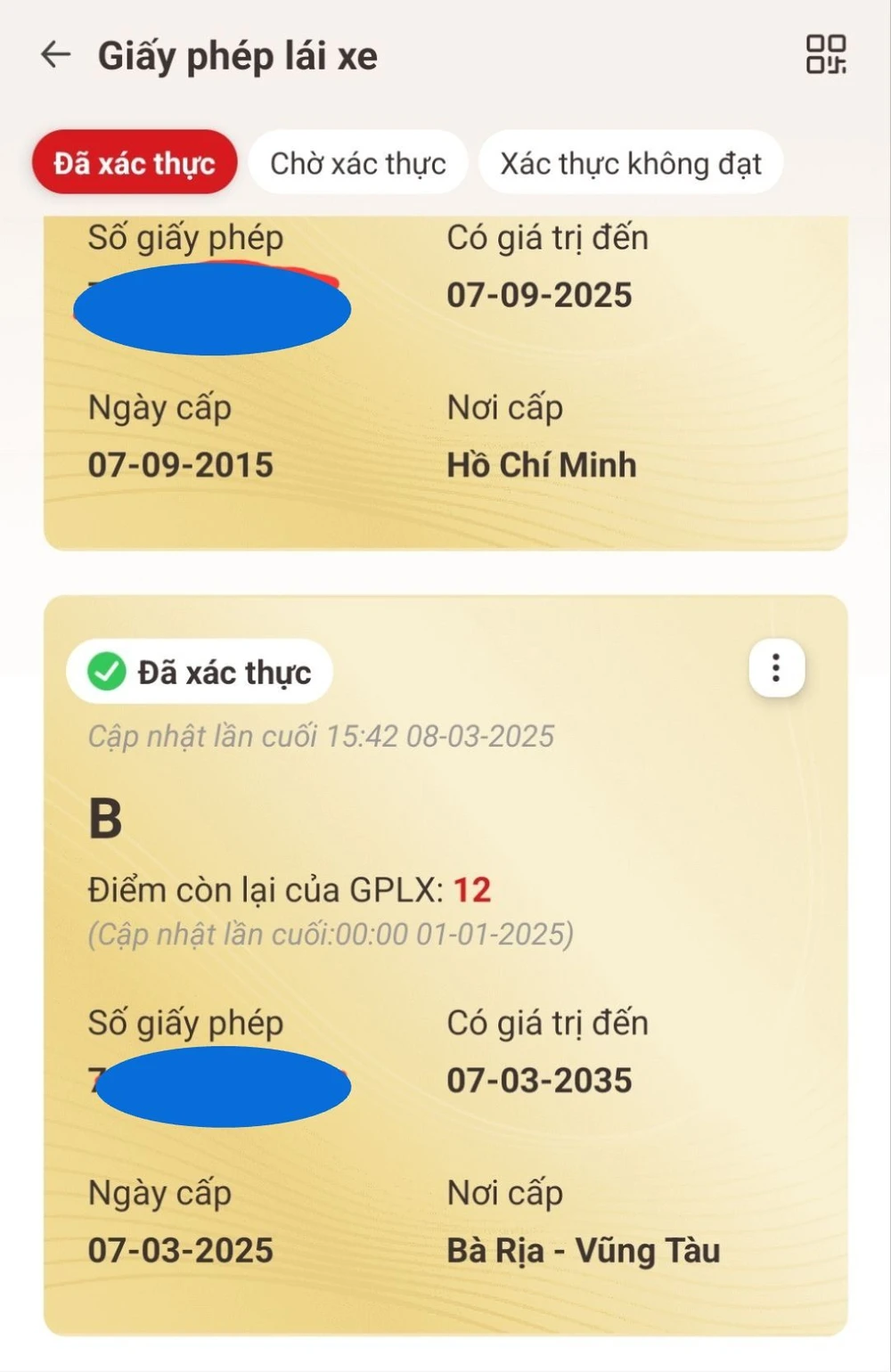 giấy phép lái xe