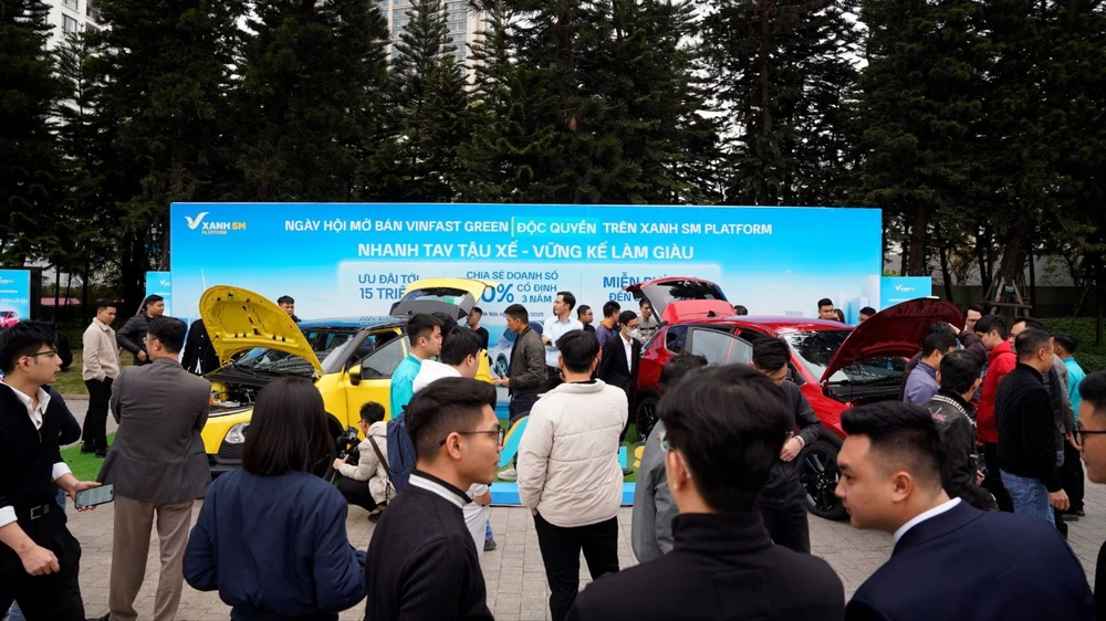 xe điện VinFast Green