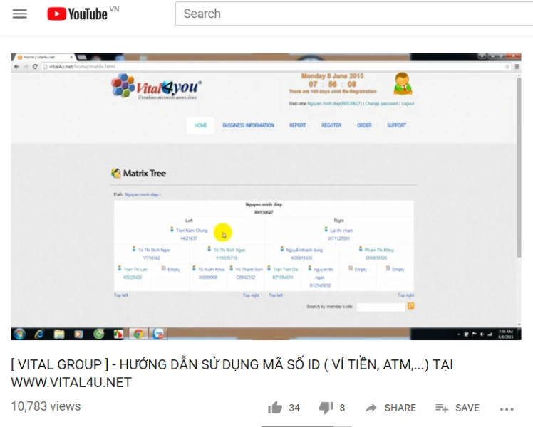 Cảnh báo bán hàng đa cấp vital4u, Vitagroup ảnh 2