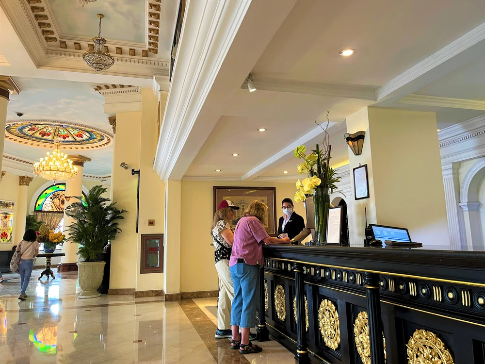 Năm 2022 doanh thu các cơ sở lưu trú đạt 57,8 ngàn tỉ đồng gấp 2,4 lần so với năm trước. Ảnh: TÚ UYÊN Năm 2022 doanh thu các cơ sở lưu trú đạt 57,8 ngàn tỉ đồng gấp 2,4 lần so với năm trước. Ảnh: TÚ UYÊN