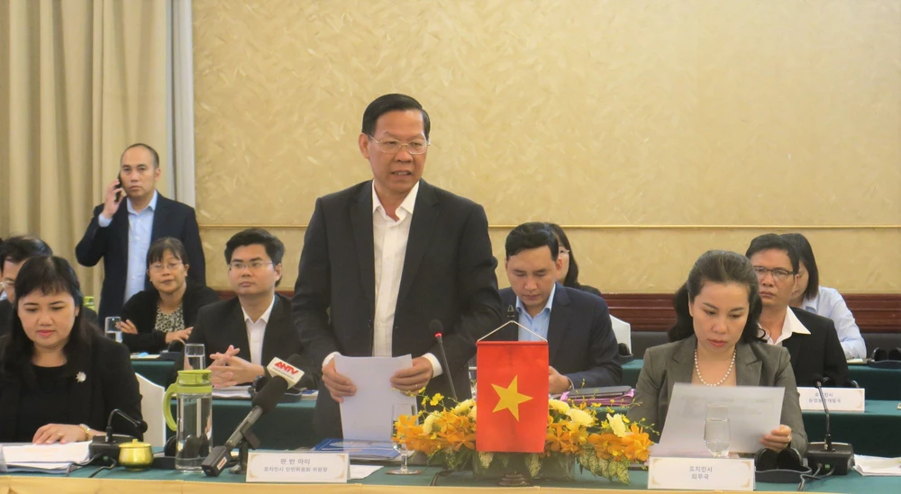 TP.HCM sẽ giải quyết các khó khăn tồn đọng của doanh nghiệp Hàn Quốc trong năm nay ảnh 1