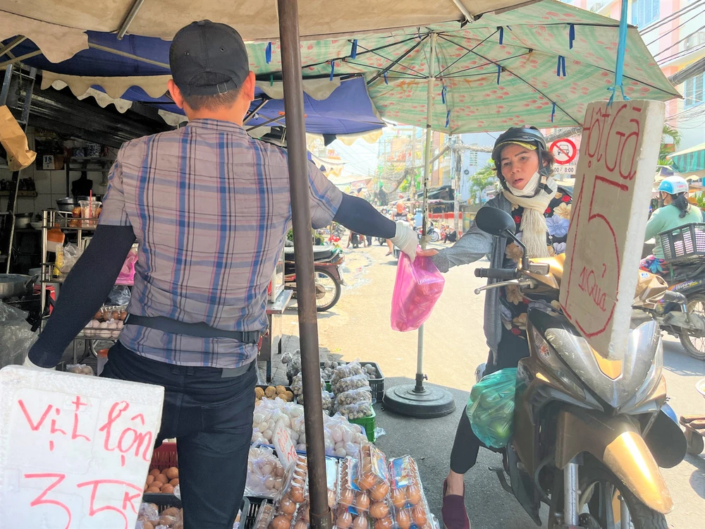 trứng gà giá rẻ