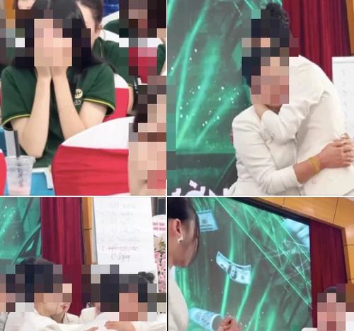 Xuất hiện kiểu đào tạo bán hàng gây phản cảm như 'đánh roi', 'hò hét kích động'