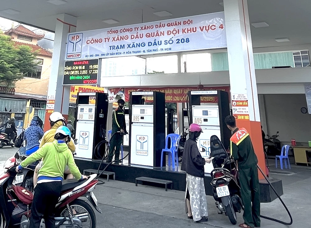 xăng dầu các loại