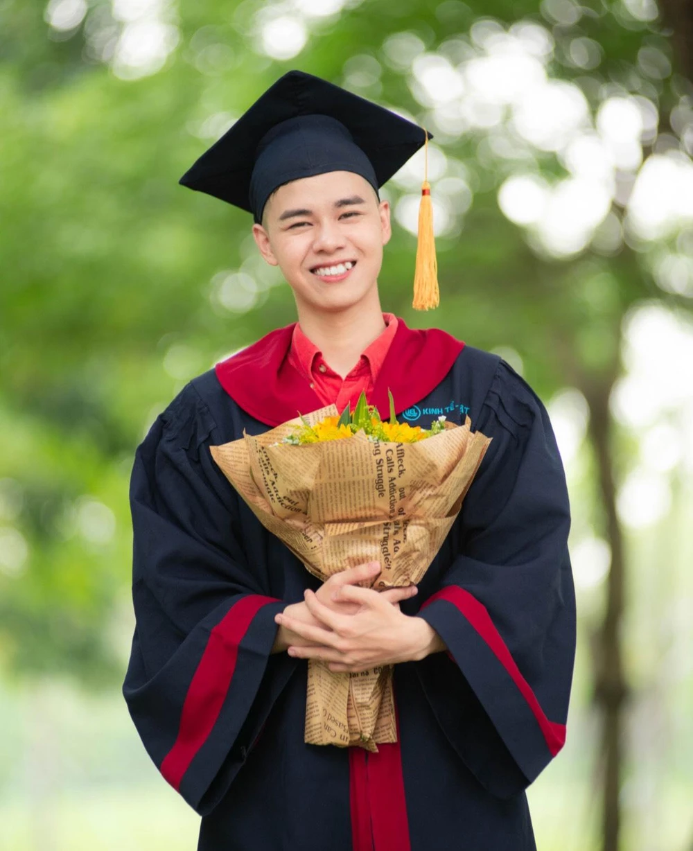 Trần Văn Hải nhân vật chính trong đoạn clip đang hot rần rần trên nền tảng mạng xã hội TikTok. Ảnh: NVCC