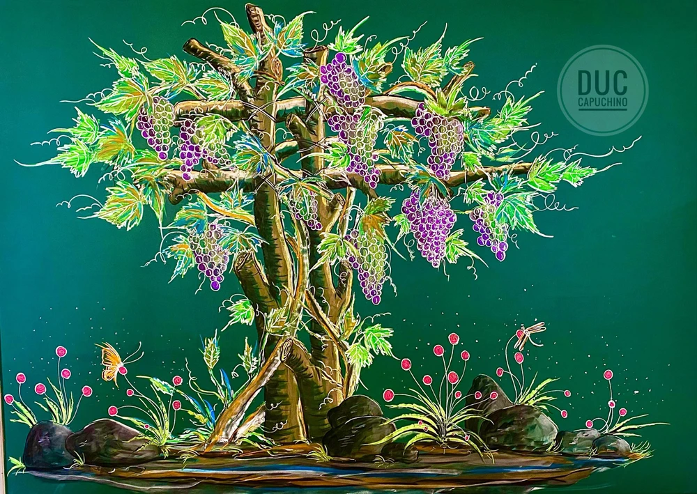 Tác phẩm "Giàn nho".