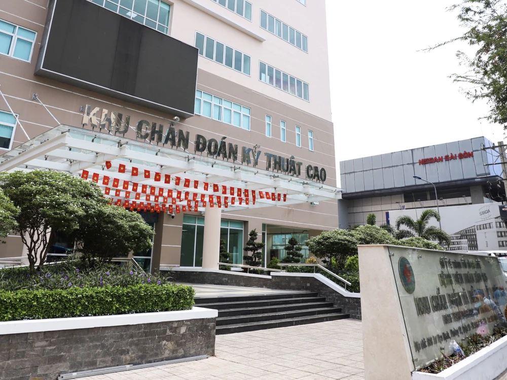 BV Nhân dân 115 (quận 10, TP.HCM) vừa đưa vào sử dụng đường hầm chuyển bệnh nối liền khu điều trị nội trú và khu chẩn đoán công nghệ cao của BV.