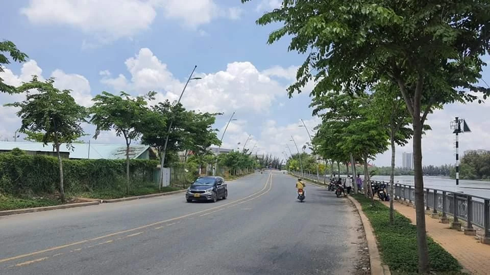 Tuyến đường nơi xảy ra vụ việc. Ảnh: TS