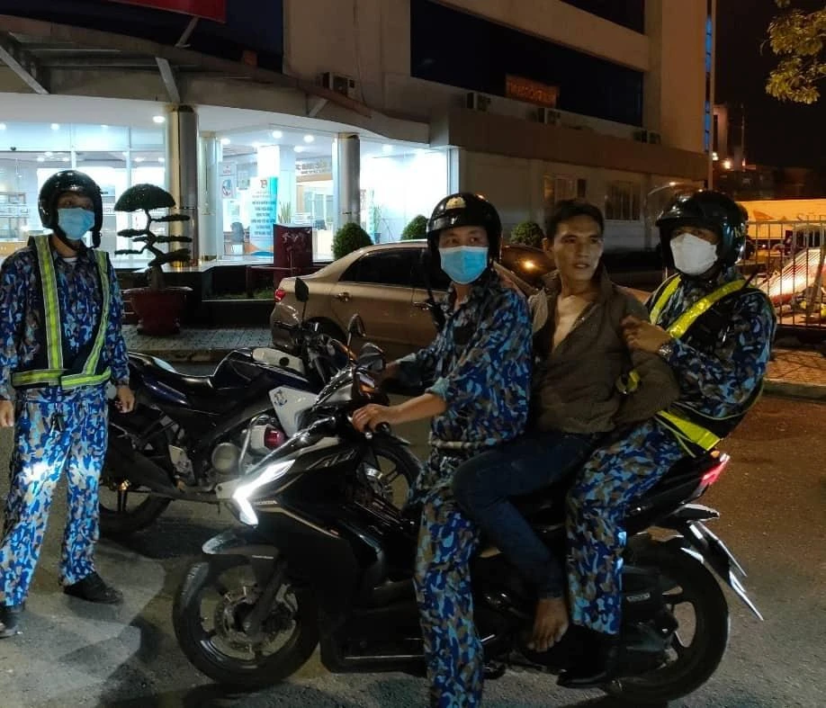 Phạm Quốc Huy đột nhập vào cảng để lấy trộm tiền của tài xế bị bắt giữ. Ảnh: TS